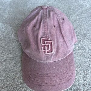 Pink San Diego Padres Baseball Cap
